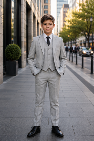 Otroška elegantna obleka 3v1